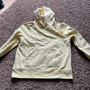 Amazon light yellow hoodie Size M